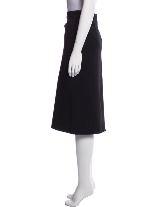 Max Mara Cutout Accent Knee-Length Skirt