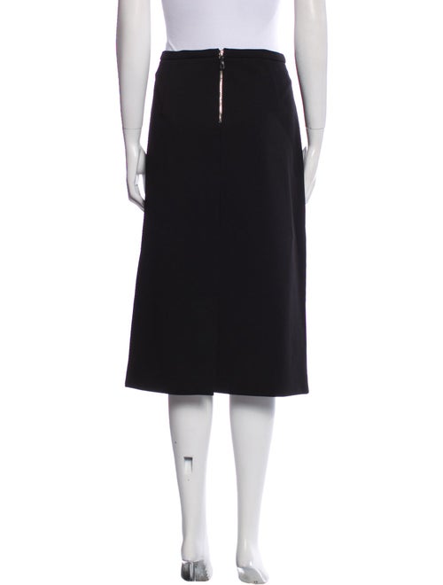 Max Mara Cutout Accent Knee-Length Skirt