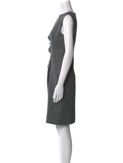 Max Mara Virgin Wool Knee-Length Dress