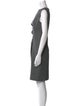 Max Mara Virgin Wool Knee-Length Dress