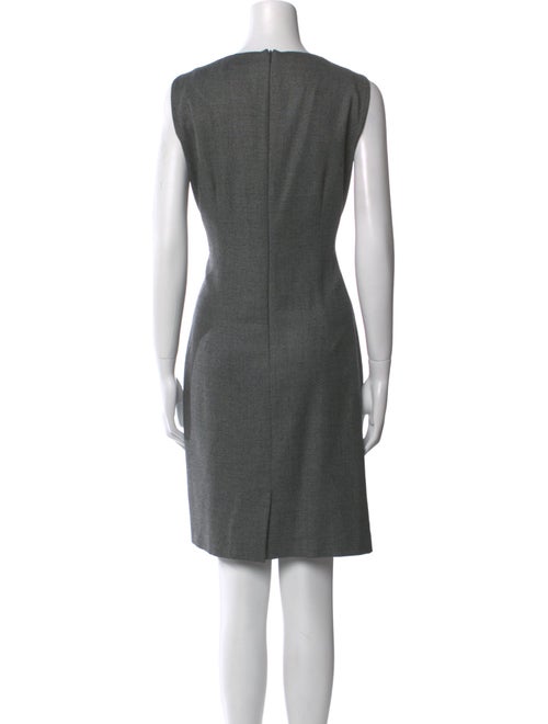 Max Mara Virgin Wool Knee-Length Dress