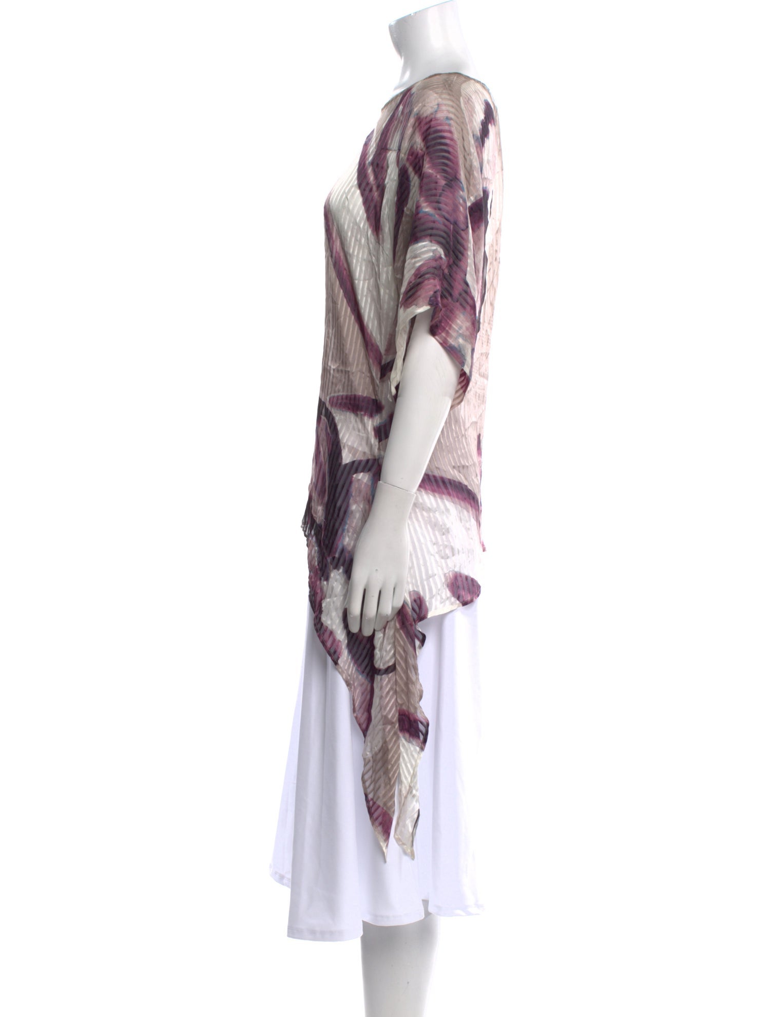 Max Mara Silk Printed Tunic