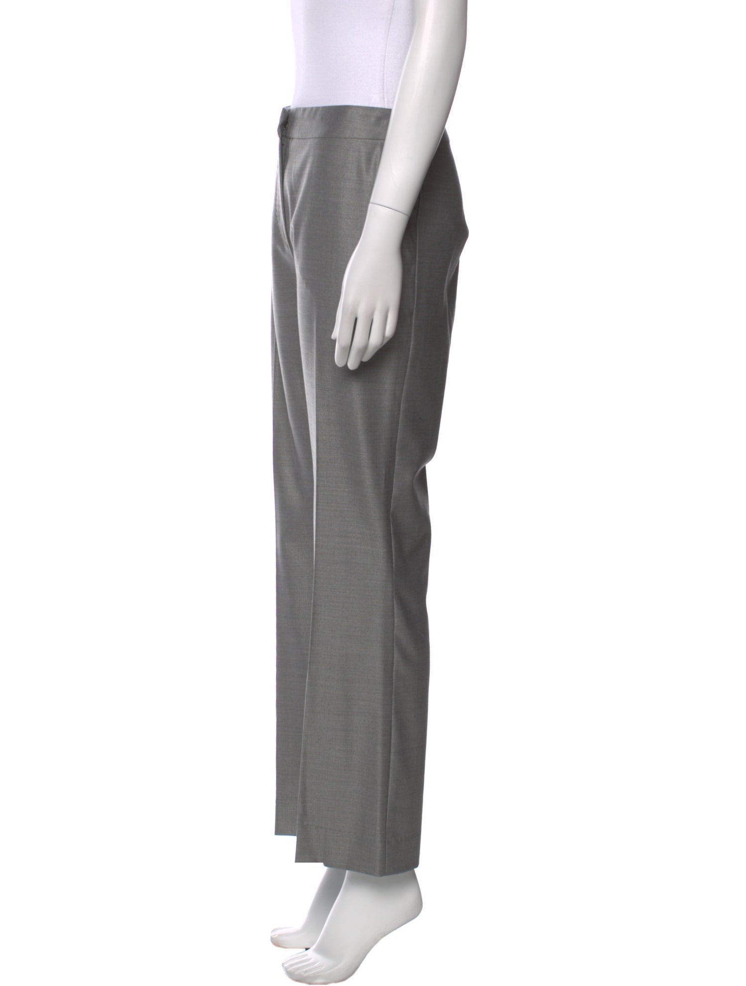 Max Mara Virgin Wool Wide Leg Pants