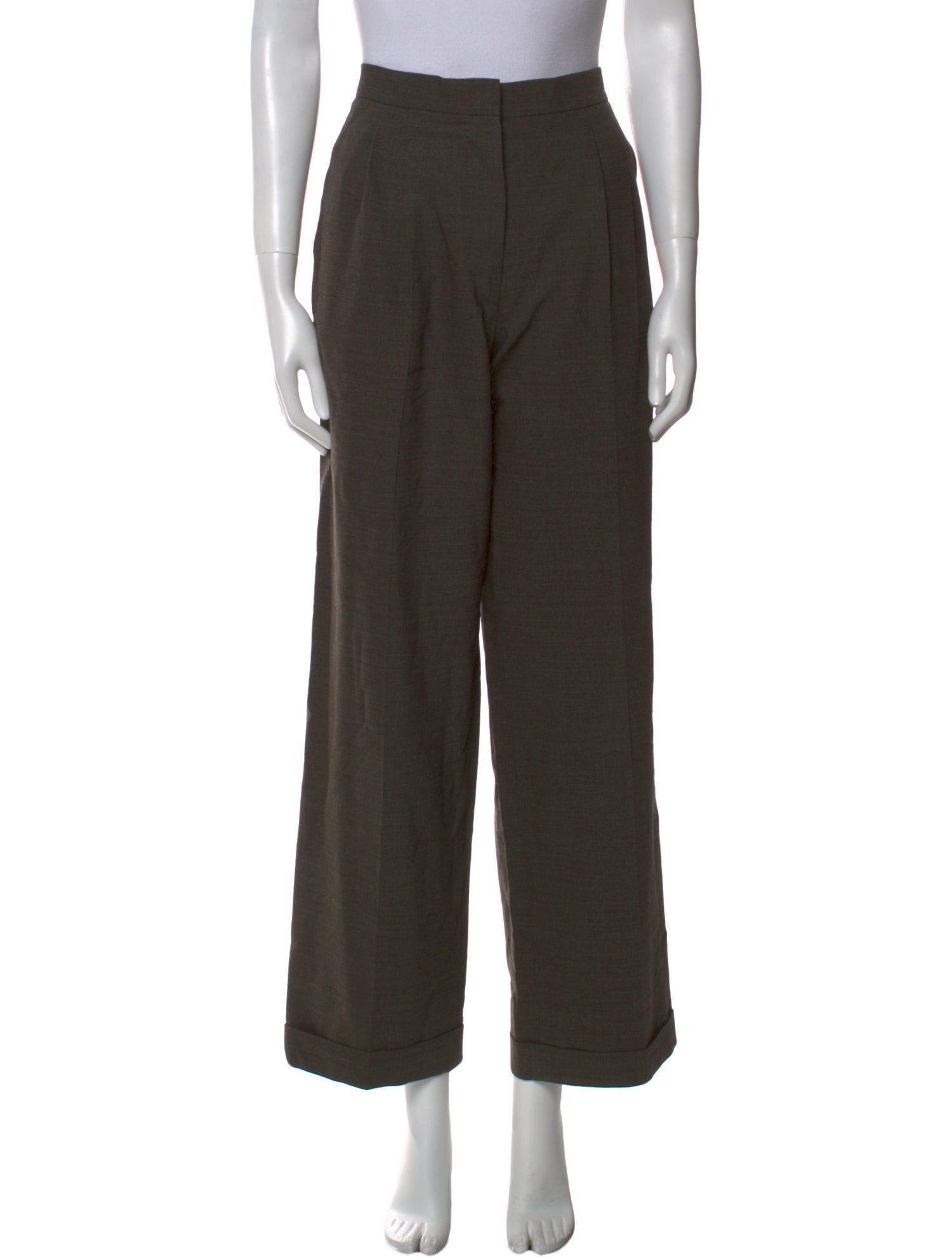 Max Mara Wool Wide Leg Pants