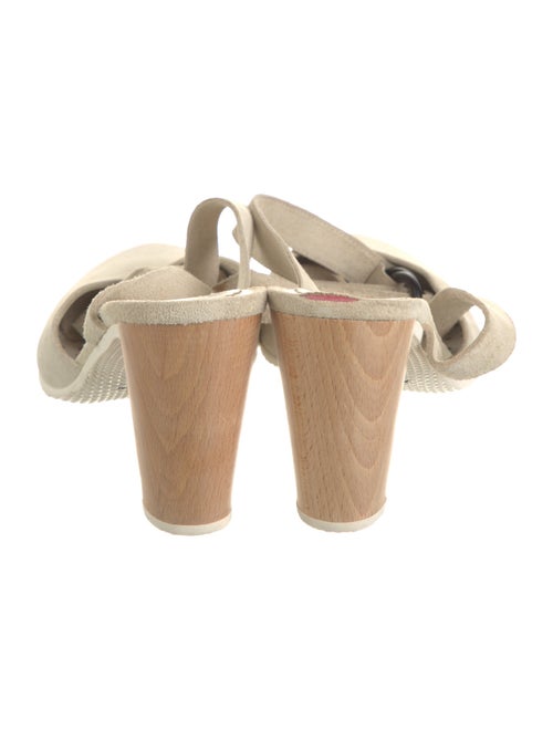 Max Mara Suede Slingback Pumps