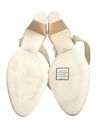 Max Mara Suede Slingback Pumps