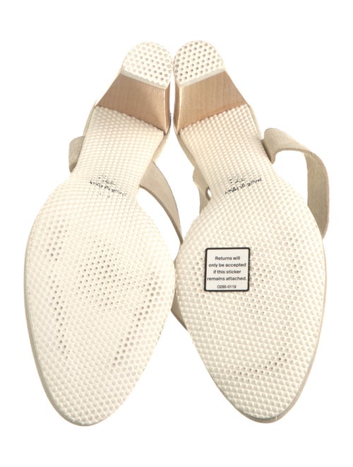 Max Mara Suede Slingback Pumps