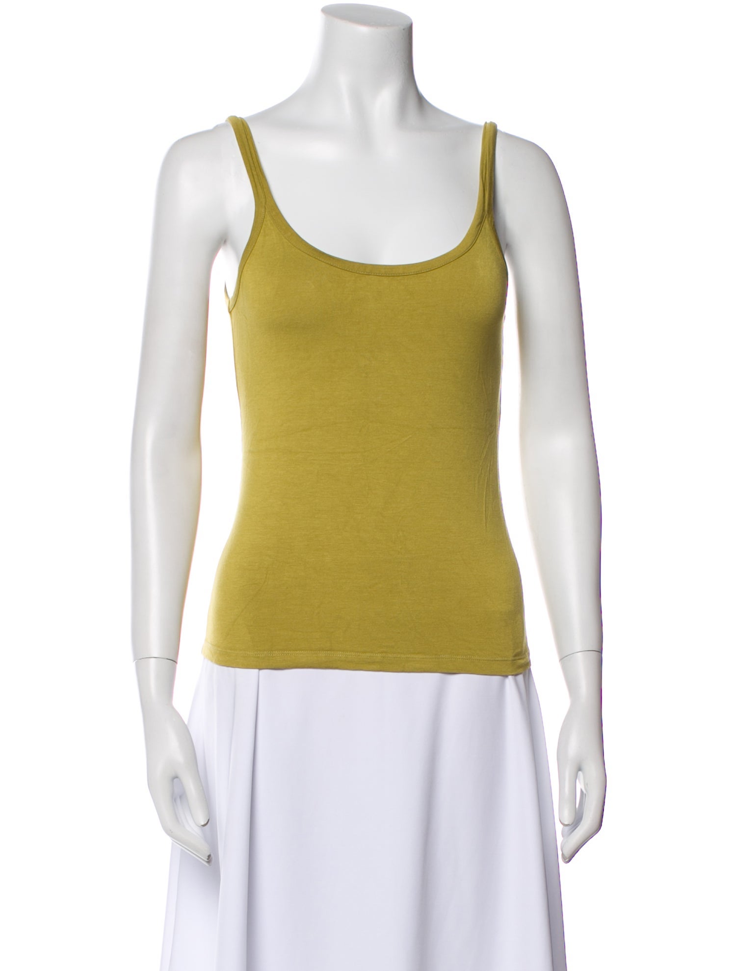 Max Mara Scoop Neck Sleeveless Top
