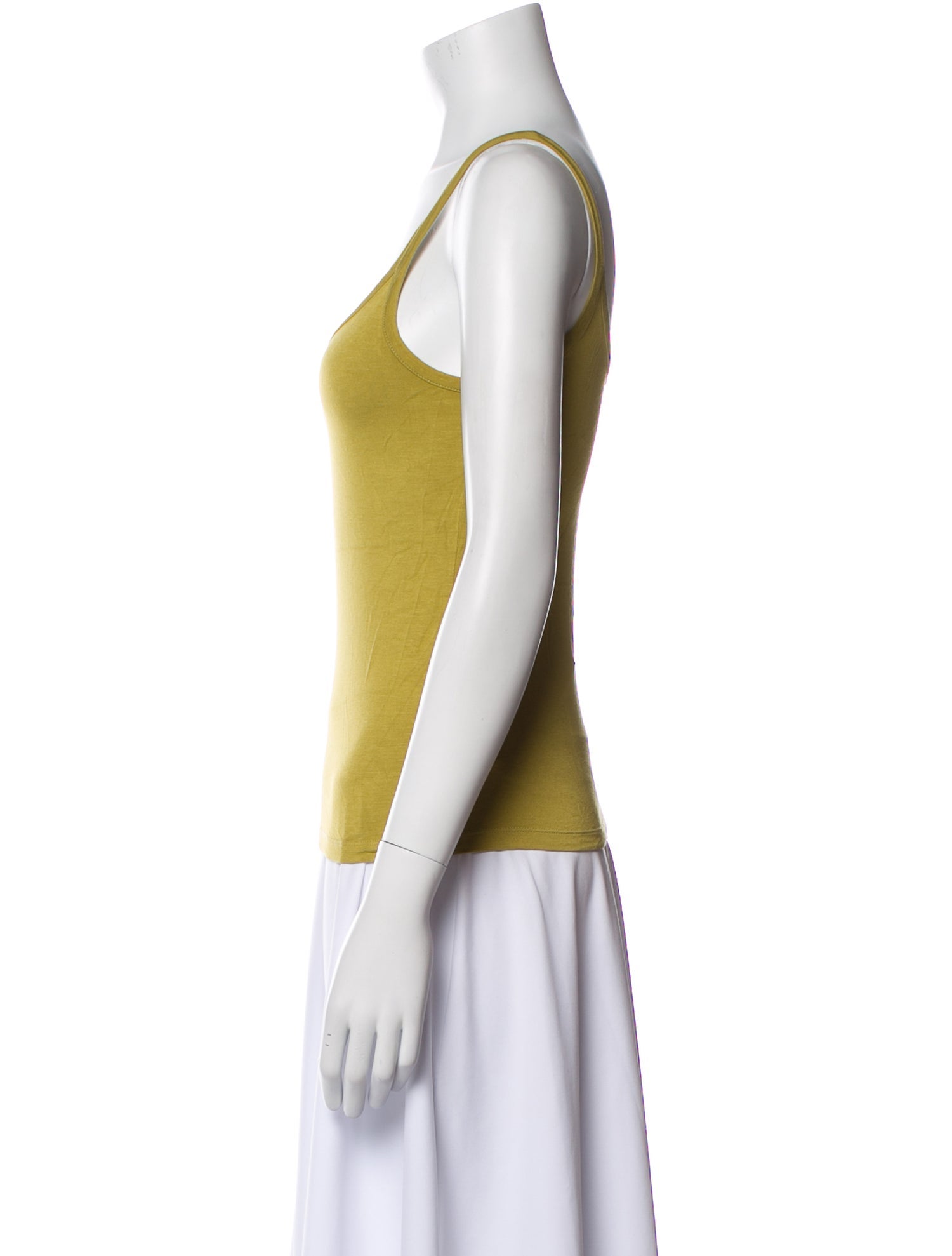 Max Mara Scoop Neck Sleeveless Top