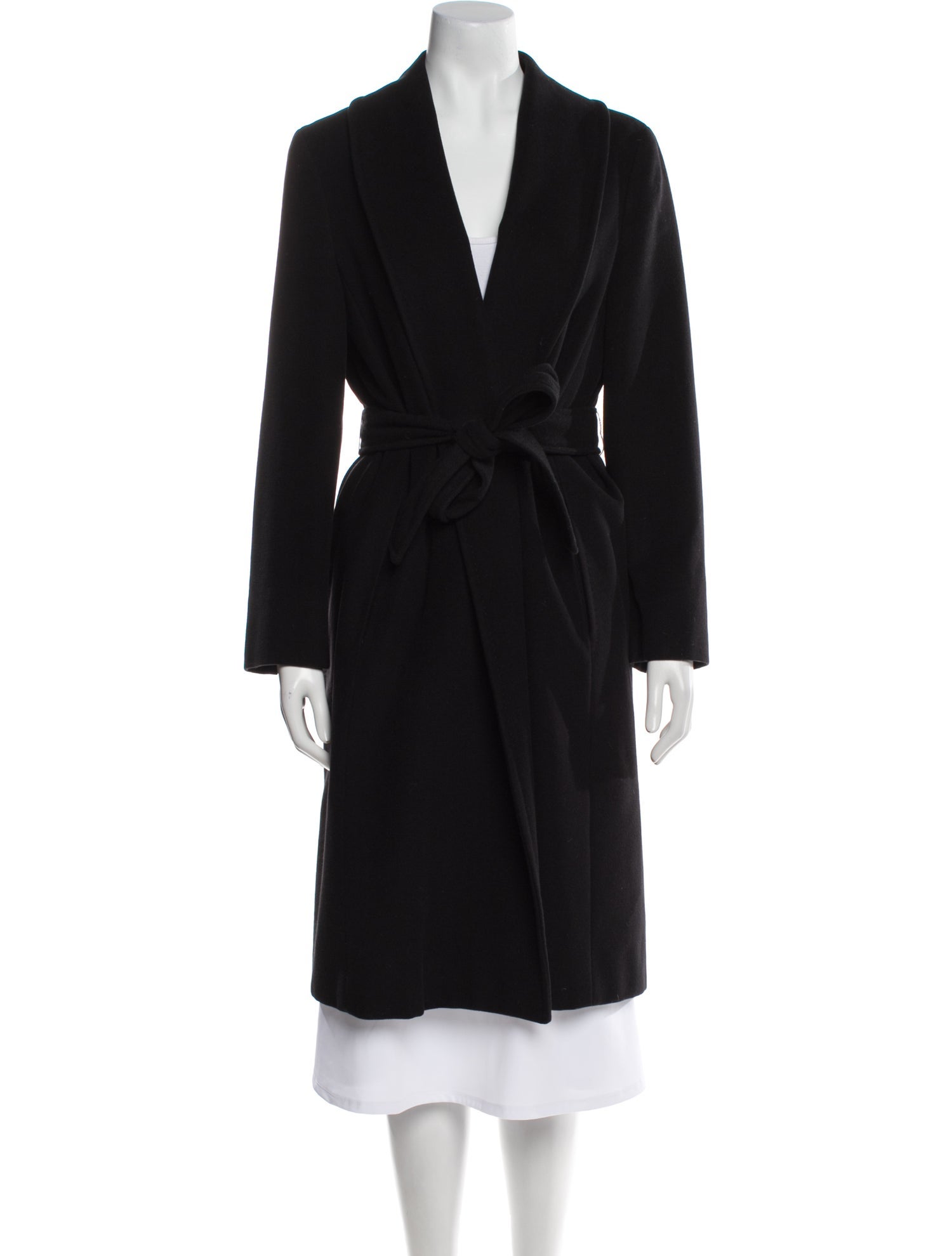 Max Mara Virgin Wool Trench Coat