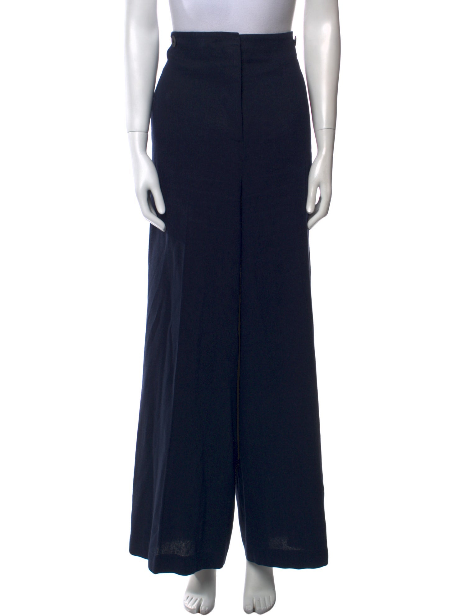 Max Mara Linen Wide Leg Pants