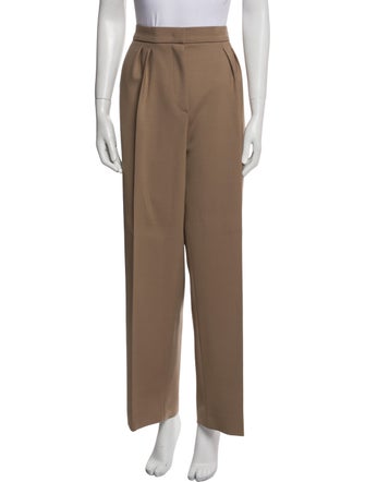 Max Mara Virgin Wool Wide Leg Pants