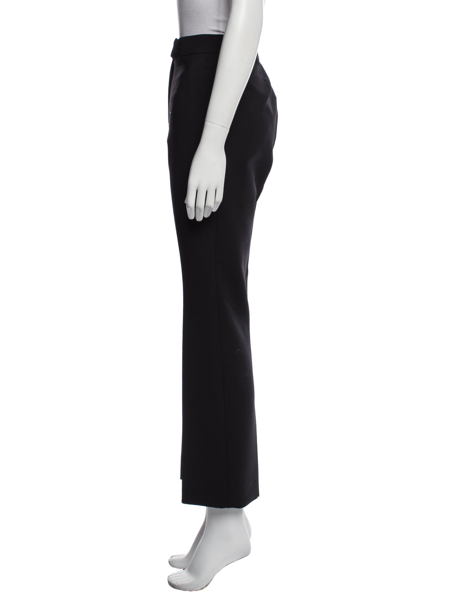 Max Mara Virgin Wool Straight Leg Pants
