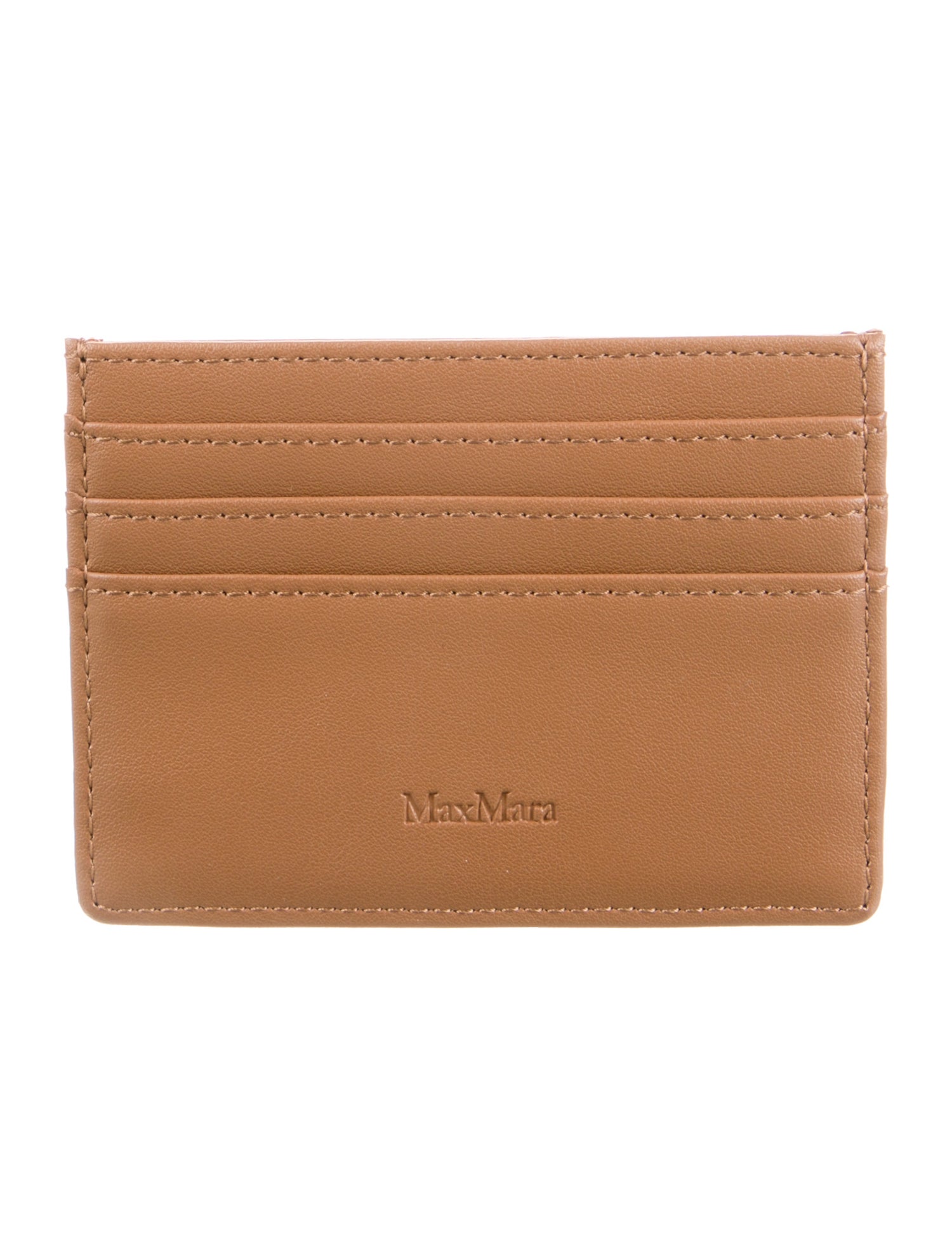 Max Mara Leather Printed Card Holder