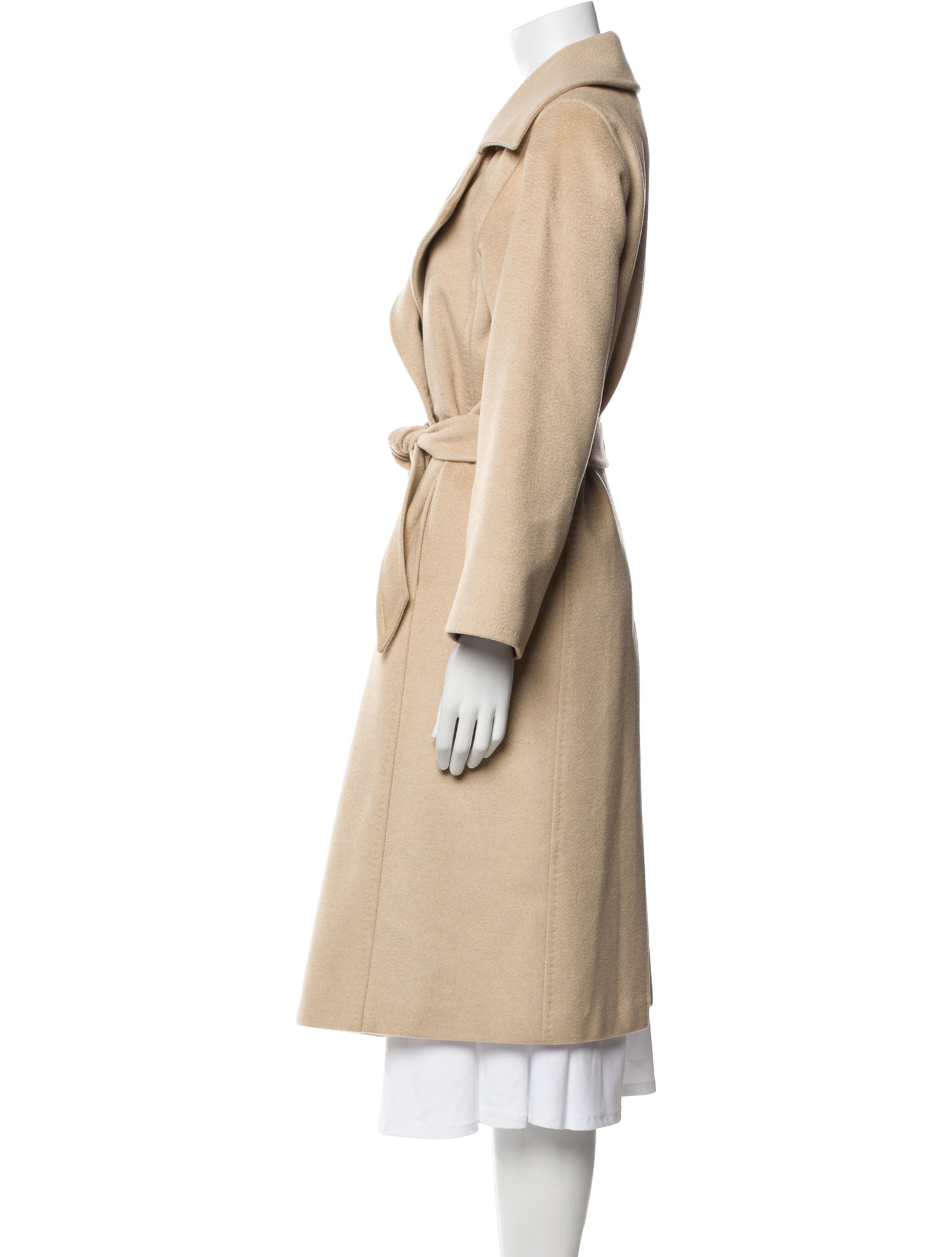 Max Mara Camel Hair Trench Coat