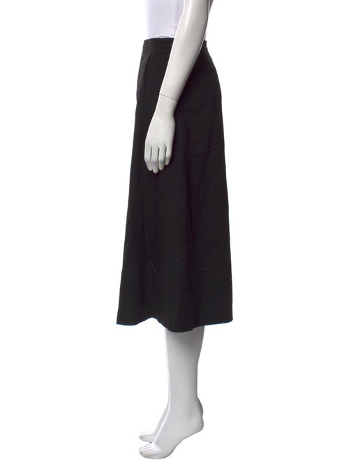 Max Mara Virgin Wool Midi Length Skirt