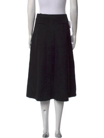 Max Mara Virgin Wool Midi Length Skirt