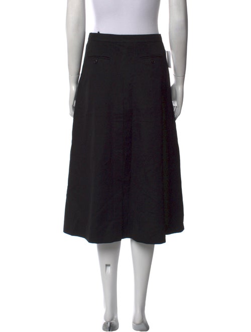 Max Mara Virgin Wool Midi Length Skirt