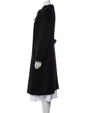 Max Mara Alpaca Faux Fur Coat