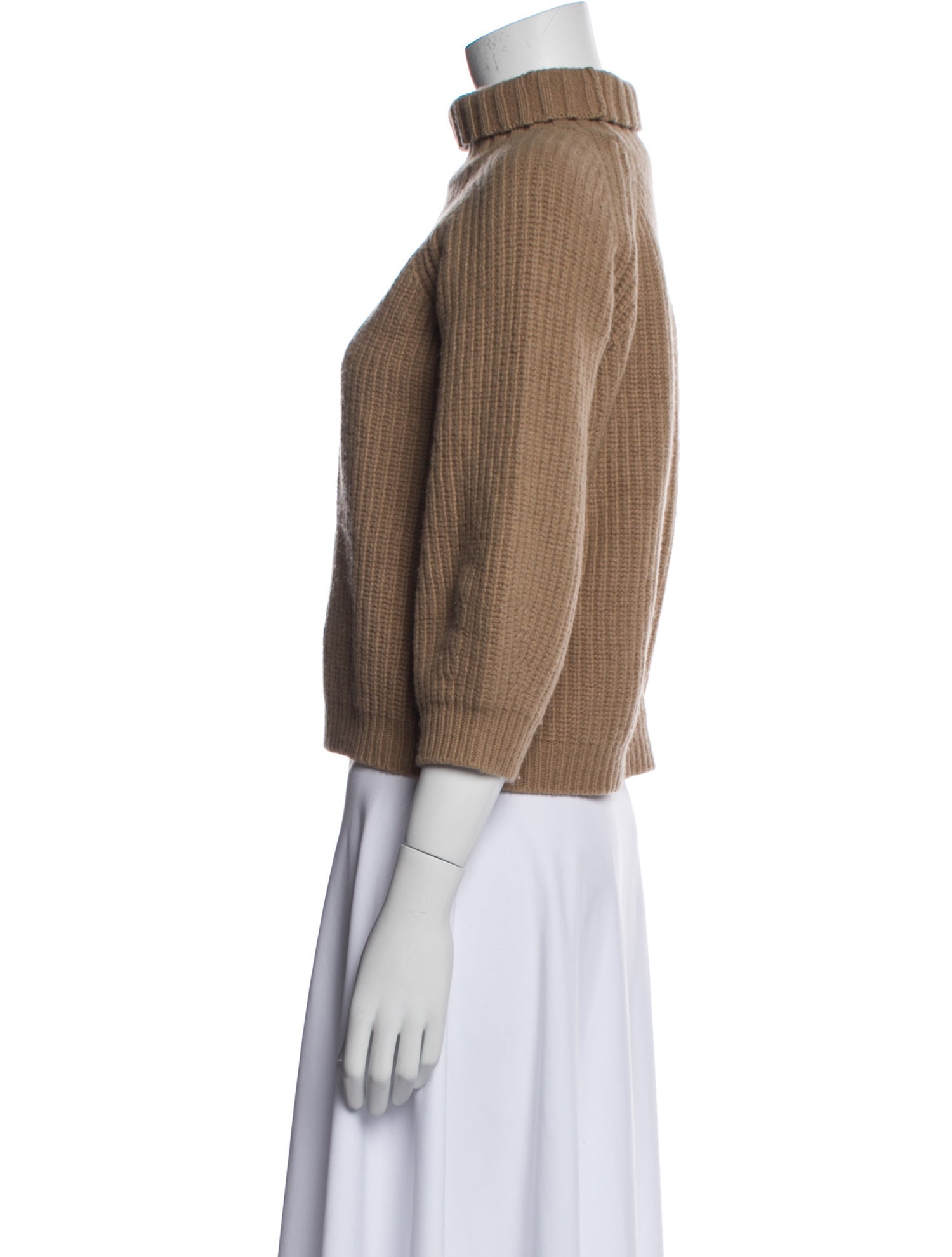 Max Mara Virgin Wool Turtleneck Sweater