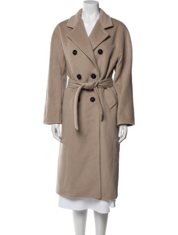 Max Mara Coats Virgin Wool Trench Coat US 4 | S