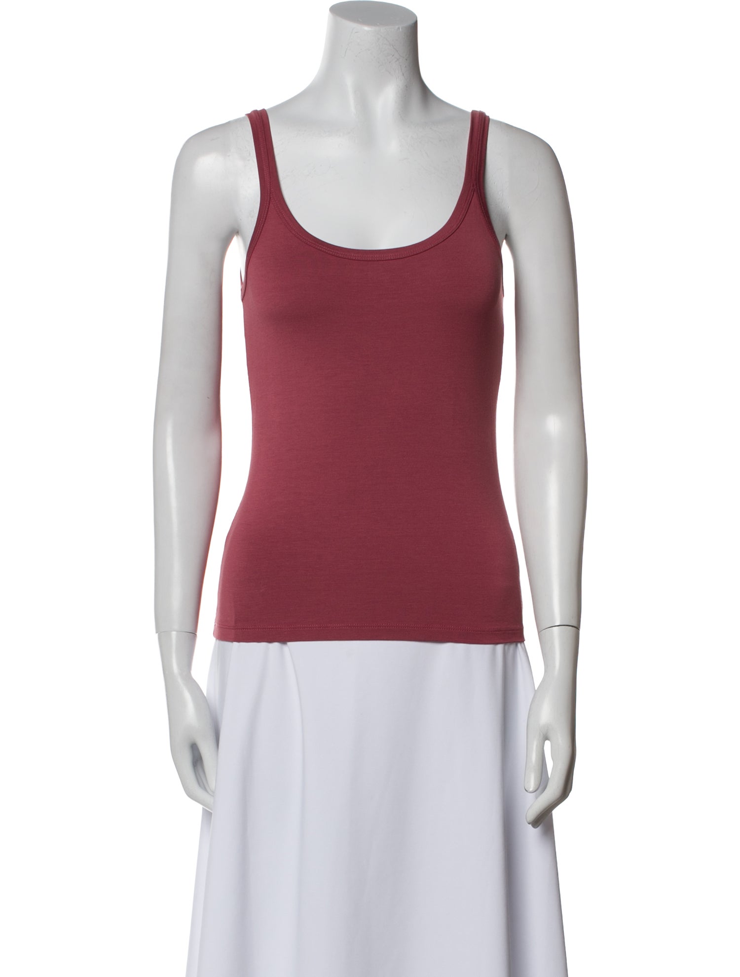 Max Mara Scoop Neck Sleeveless Top