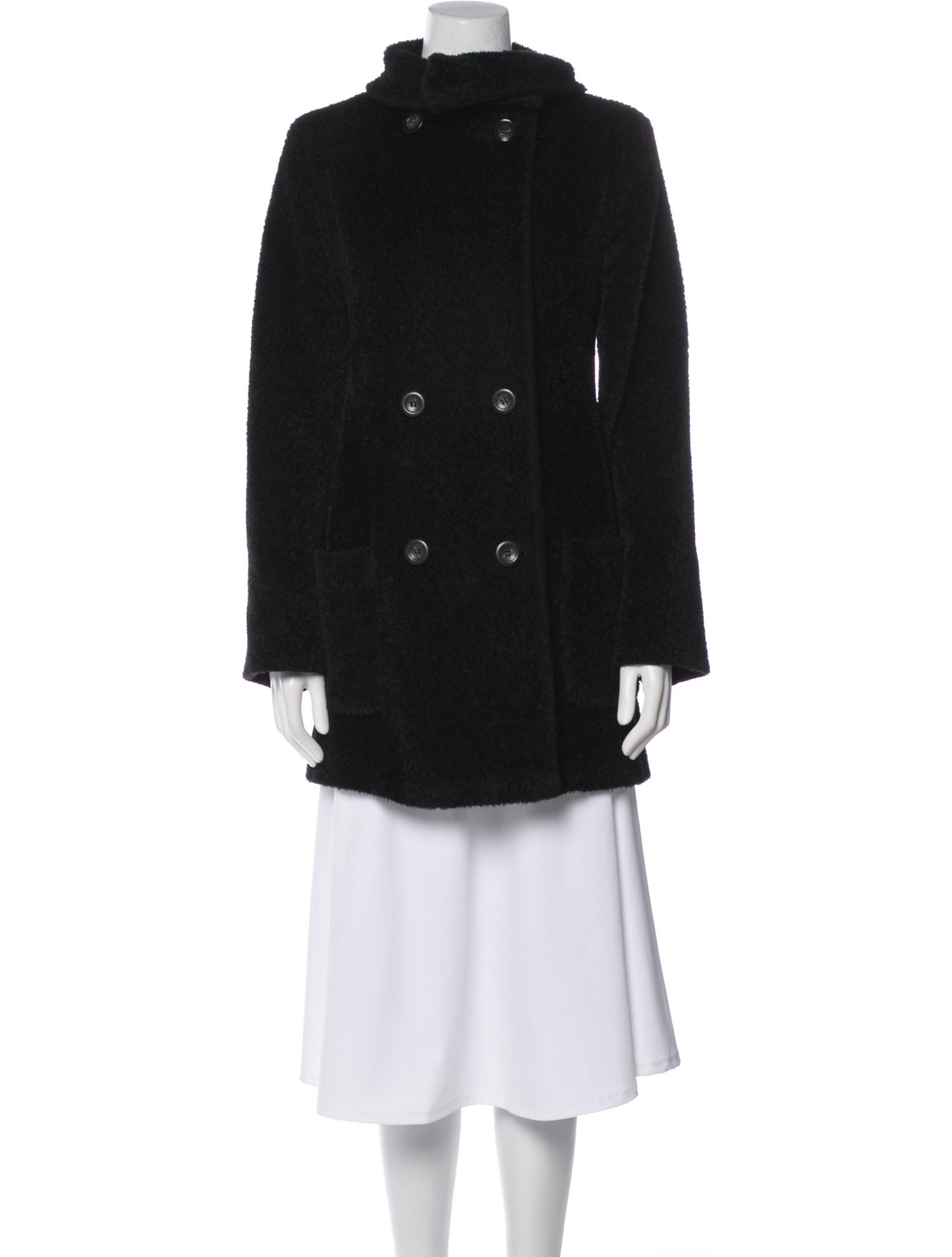Max Mara Alpaca Peacoat