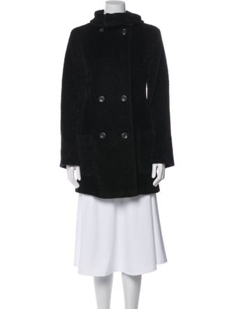 Max Mara Alpaca Peacoat