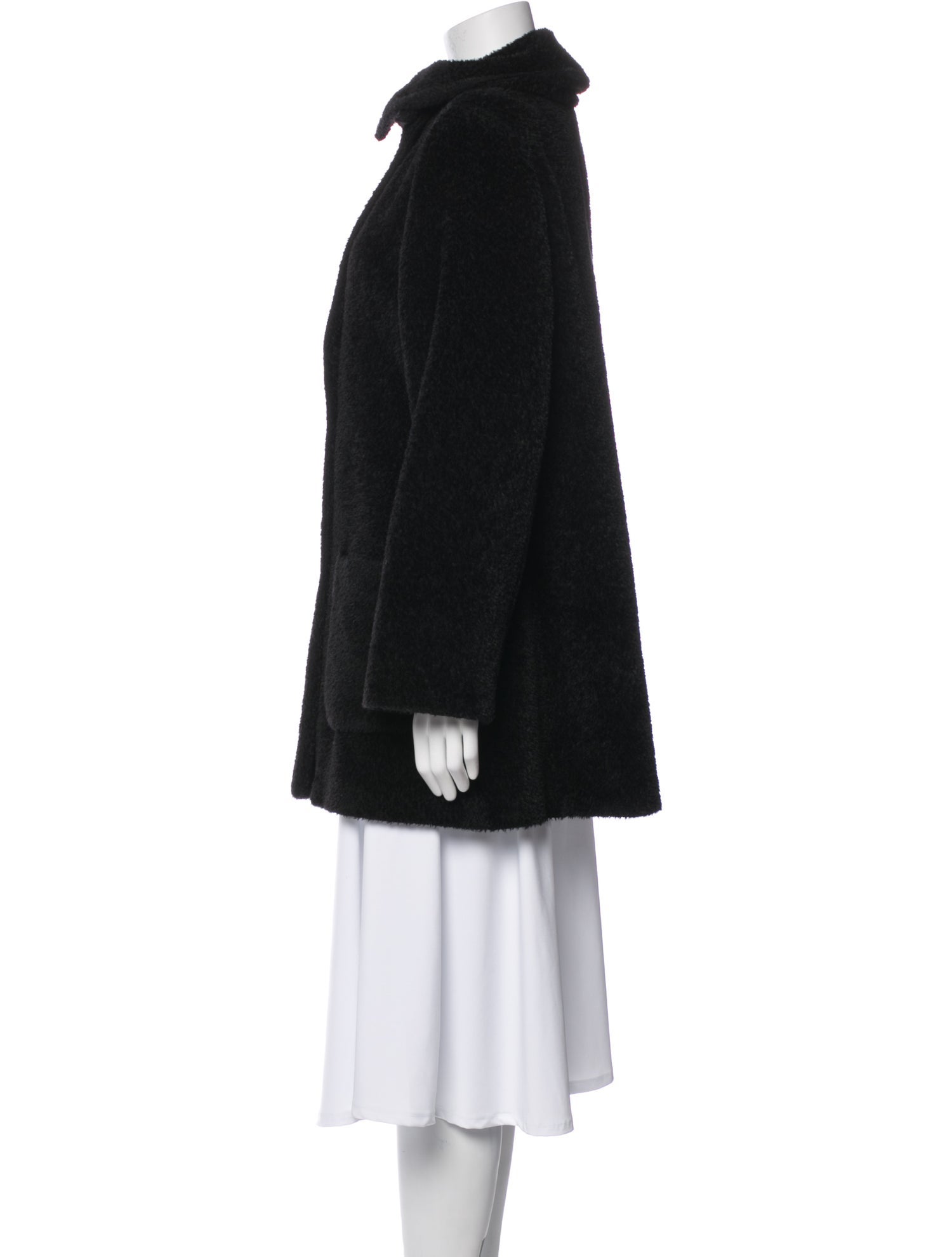 Max Mara Alpaca Peacoat