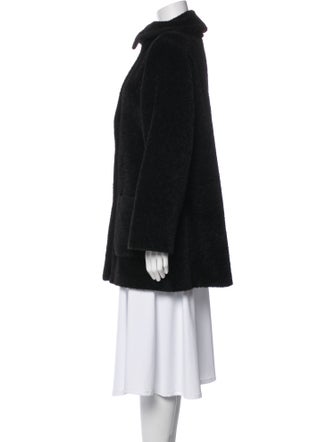Max Mara Alpaca Peacoat