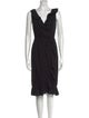 Max Mara Linen Knee-Length Dress