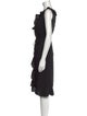 Max Mara Linen Knee-Length Dress