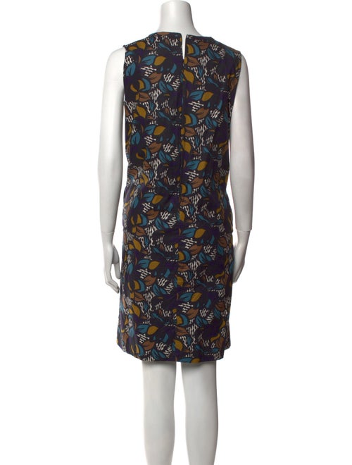 Max Mara Printed Knee-Length Dress