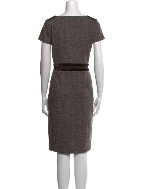 Max Mara Virgin Wool Knee-Length Dress