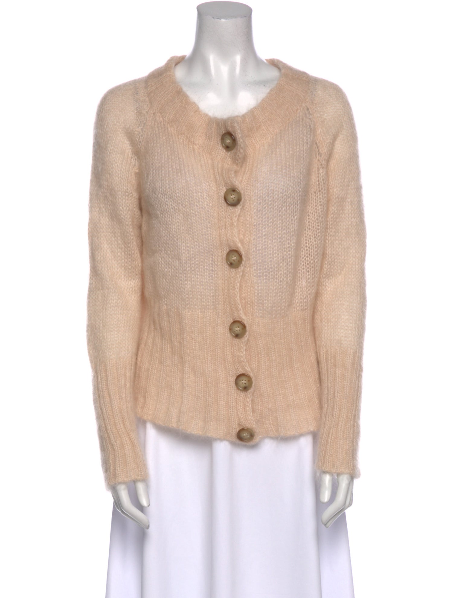 Max Mara Mohair Crew Neck Sweater