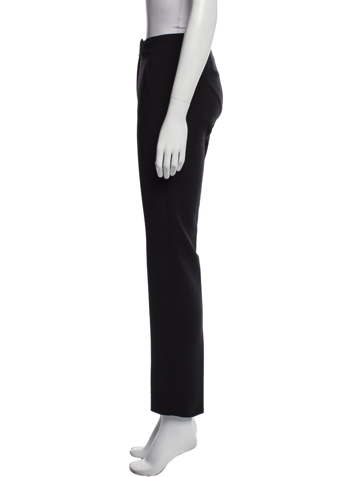 Max Mara Virgin Wool Straight Leg Pants