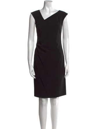Weekend Max Mara V-Neck Knee-Length Dress