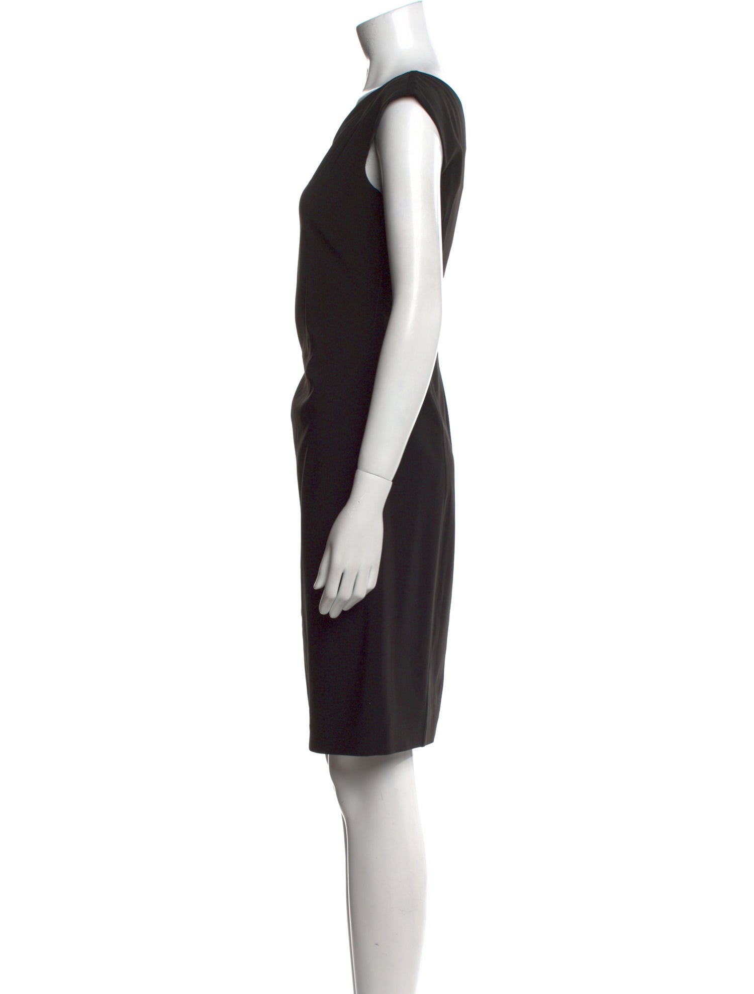 Weekend Max Mara V-Neck Knee-Length Dress