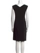 Weekend Max Mara V-Neck Knee-Length Dress