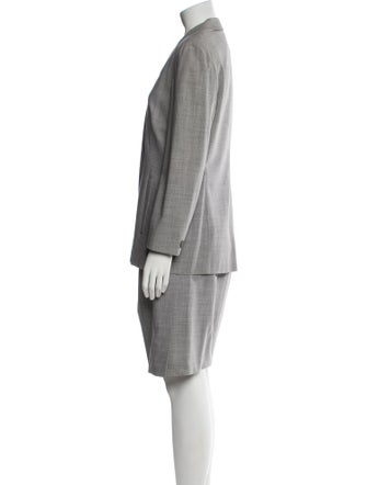 Max Mara Virgin Wool Skirt Suit