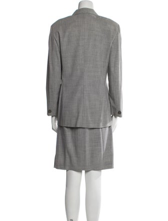 Max Mara Virgin Wool Skirt Suit