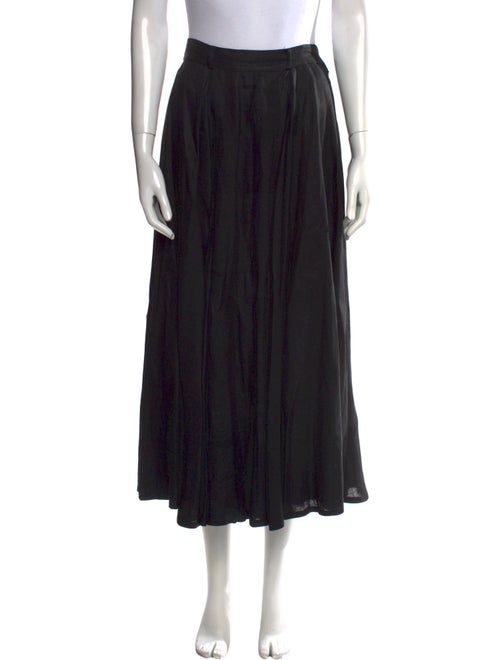 Max Mara Linen Midi Length Skirt