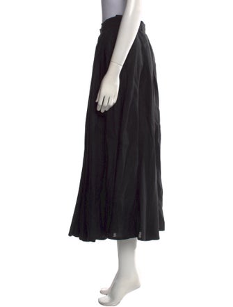 Max Mara Linen Midi Length Skirt