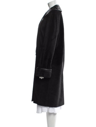 Max Mara Alpaca Fur Coat