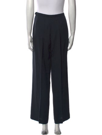 Max Mara Virgin Wool Wide Leg Pants