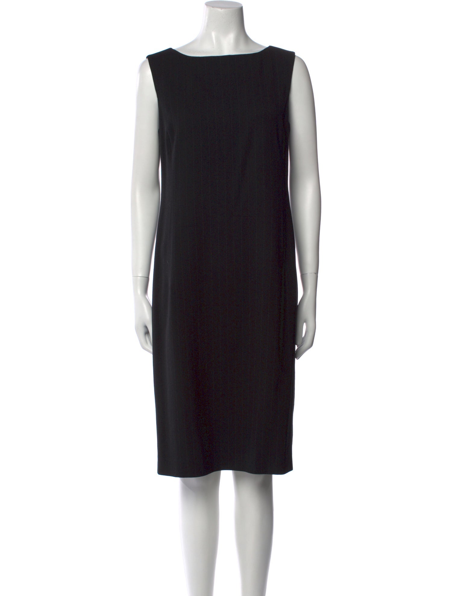 Max Mara Virgin Wool Knee-Length Dress
