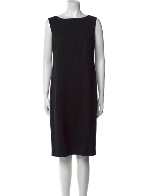 Max Mara Virgin Wool Knee-Length Dress