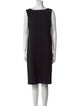 Max Mara Virgin Wool Knee-Length Dress