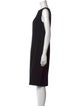 Max Mara Virgin Wool Knee-Length Dress