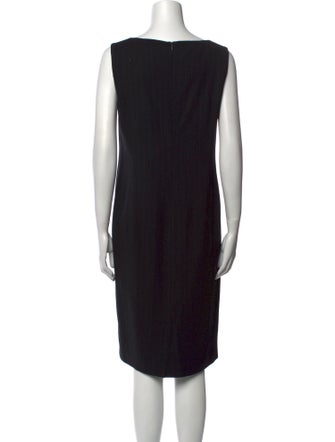 Max Mara Virgin Wool Knee-Length Dress